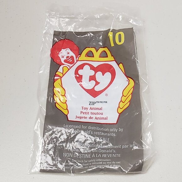 McDonald's Ty Beanie Baby Zip the Cat - Picture 2 of 4